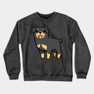 Cute Rottweiler Crewneck Sweatshirt